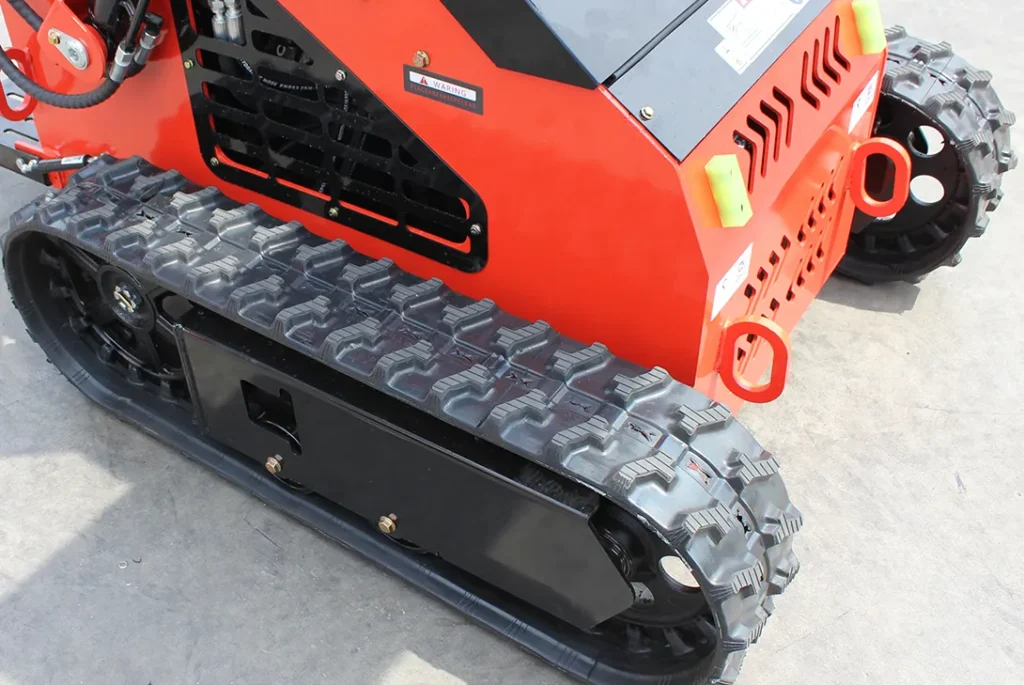 Rubber track and undercarriage design of SL-S1 loader