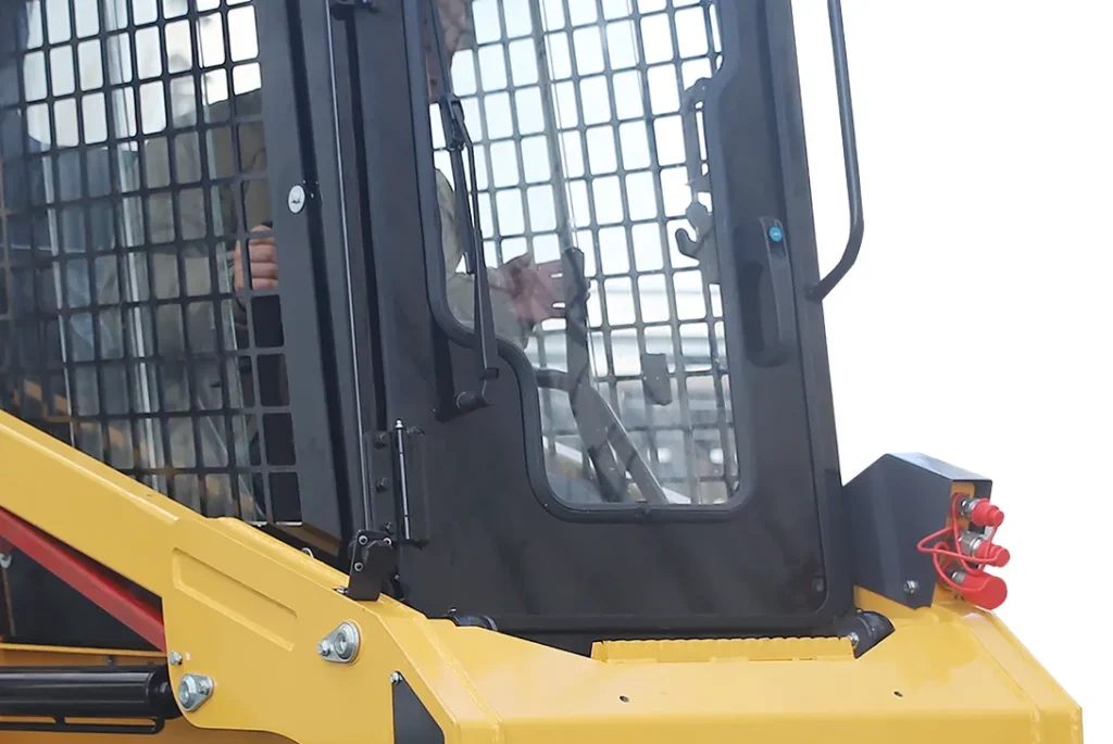 S25 mini yükleyici kabin koruyucu çelik çerçeve detayı