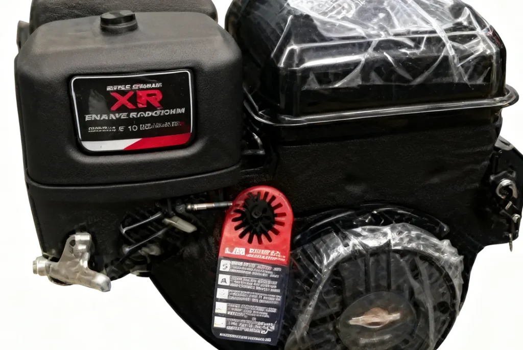 S360 skid steer loader engine compartment and XR engine detail