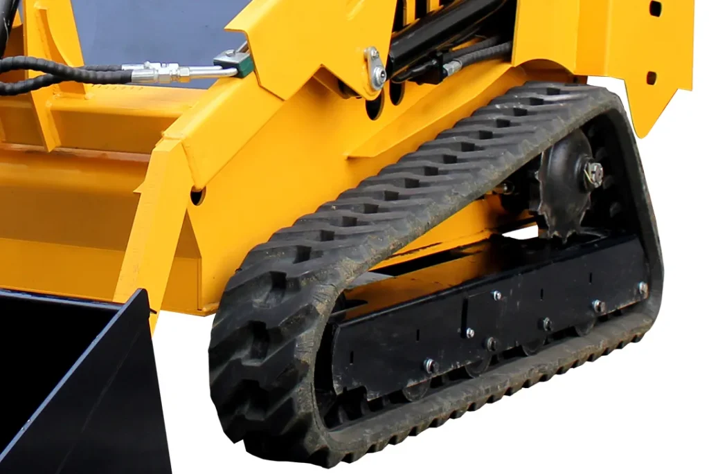 T750 滑移装载机橡胶履带和驱动链轮系统