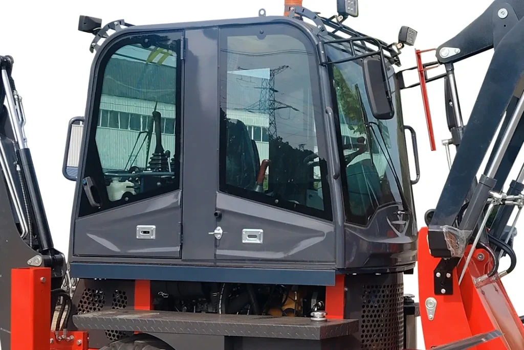 Backhoe Loader TC15-20A | Compact 4WD Loader-Digger