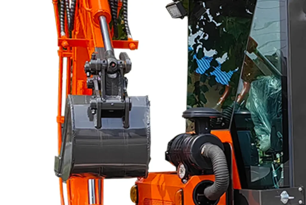Backhoe Loader TCB08-12A | Compact 4WD for Jobs