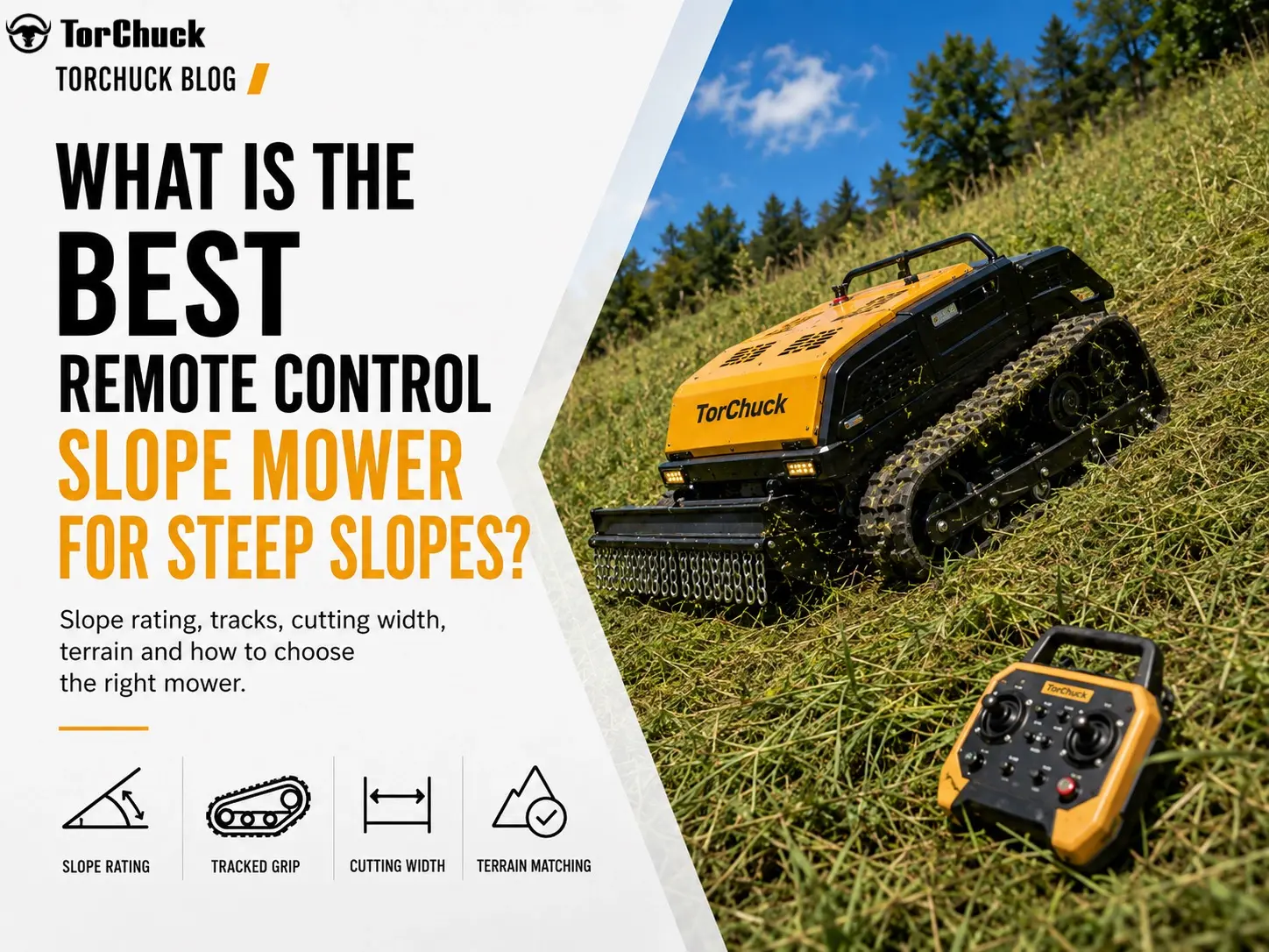 Best Remote Control Slope Mower
